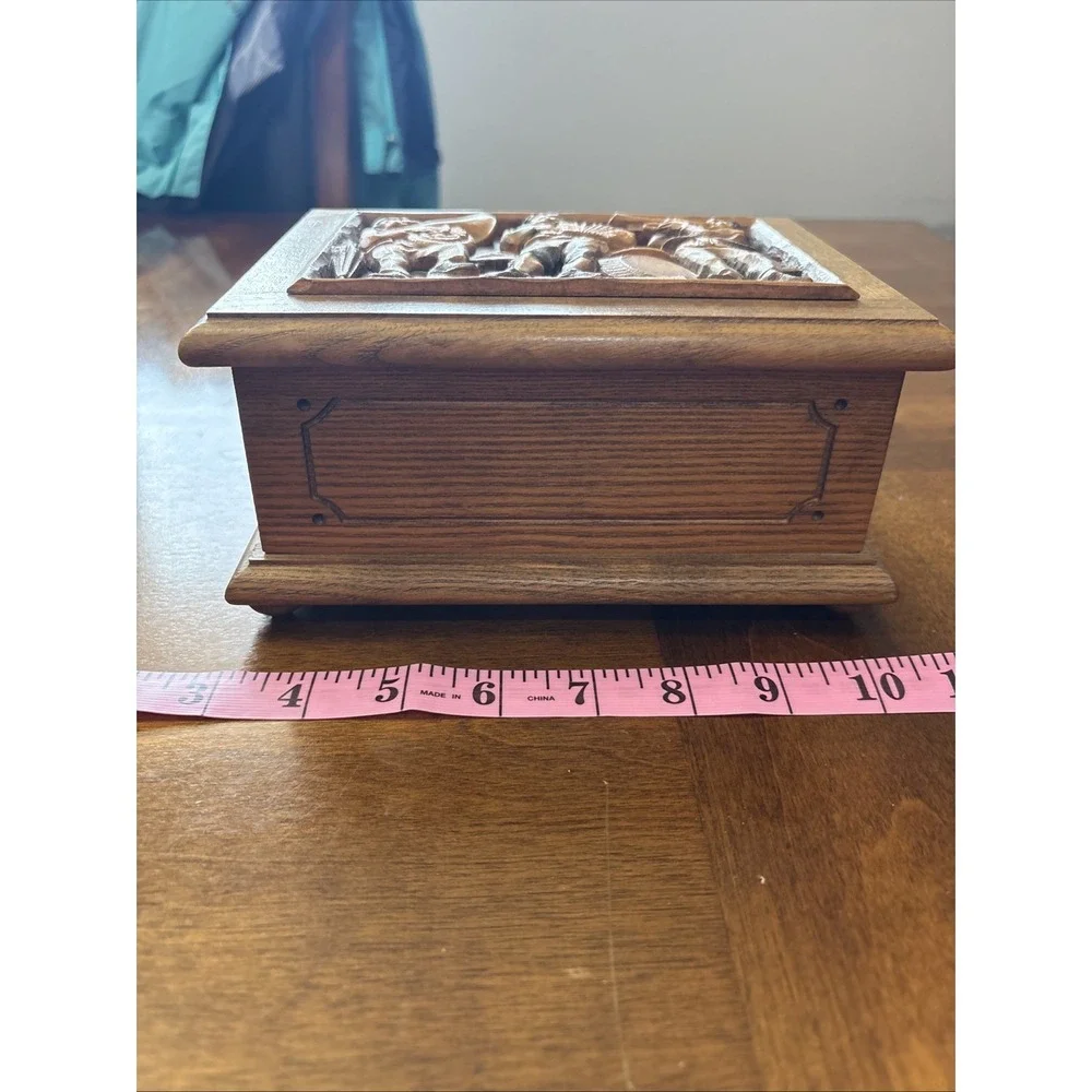 Wooden music box. Swiss Reuge music-Edelweiss Lara's theme. 6